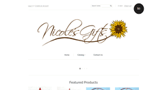 Desktop Screenshot of nicolesgifts.ca